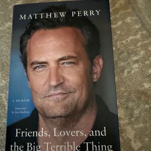 Matthew Perry book -Friends, Lovers and the Big Terrible Thing book
